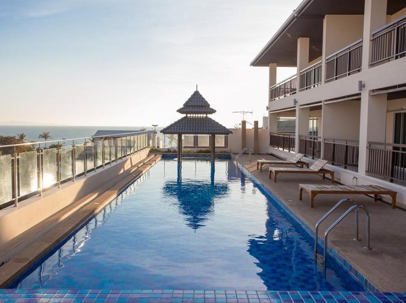 R-Con Rest Sea Hotel Pattaya Eksteriør billede