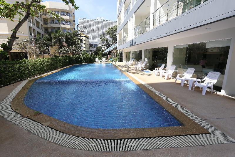 R-Con Rest Sea Hotel Pattaya Eksteriør billede